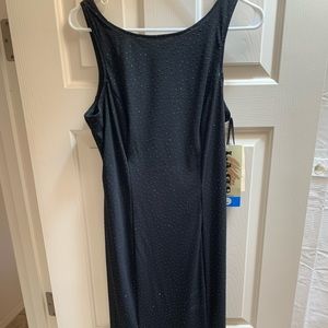 LA Glo Sparkly black dress